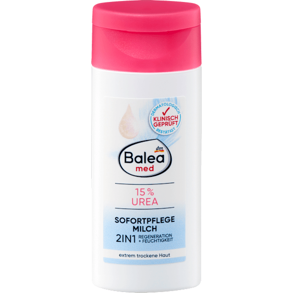 Körpermilch Sofortpflege Urea 15%, Reisegröße Balea med