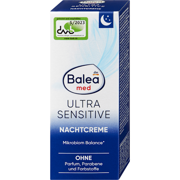 Nachtcreme Ultra Sensitive Balea med