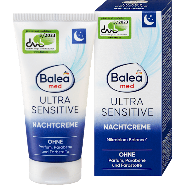Nachtcreme Ultra Sensitive Balea med