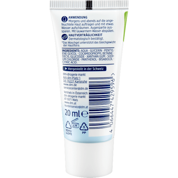 Waschgel Ultra Sensitive Reisegröße Balea med