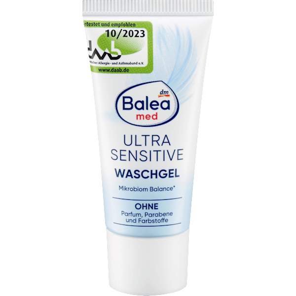 Waschgel Ultra Sensitive Reisegröße Balea med