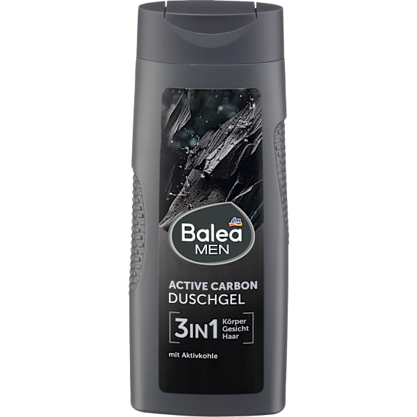 Duschgel Active Carbon 3in1 Balea MEN