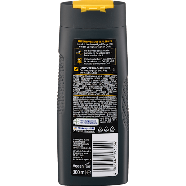 Duschgel Golden Intense 4in1 Balea MEN