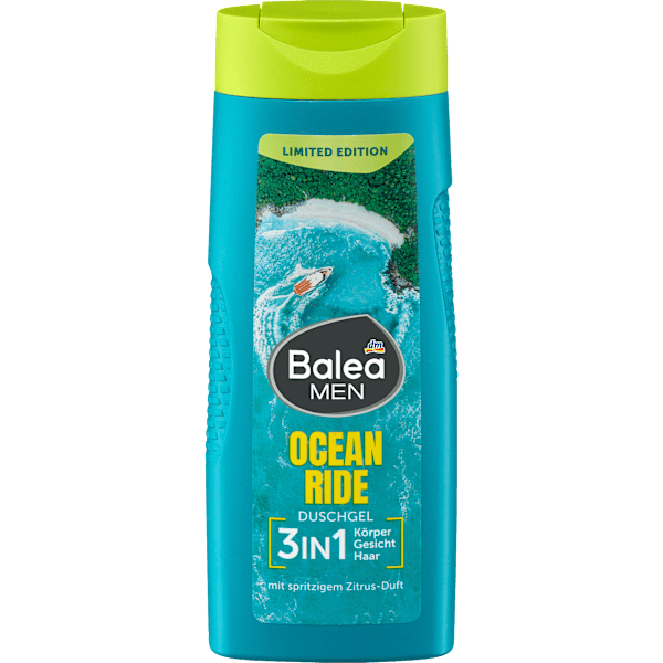 Duschgel Ocean Ride 3in1 Balea MEN