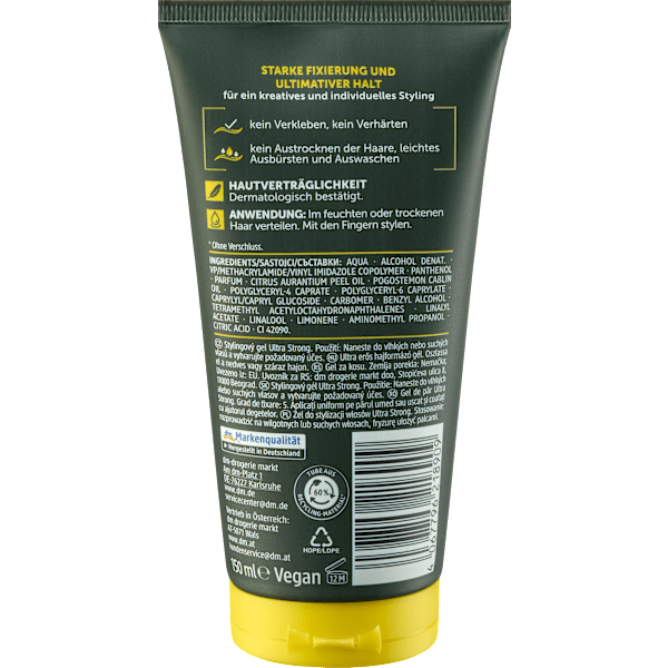 Haargel Ultra Strong Balea MEN