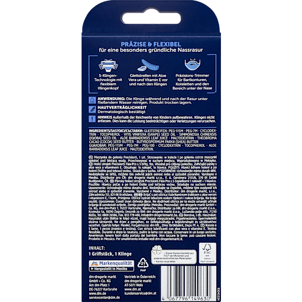 Rasierer precision5 Flex-Pro Balea MEN
