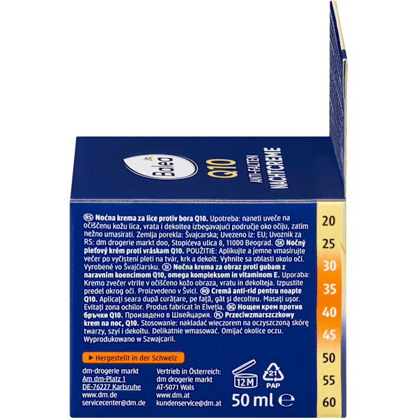 Nachtcreme Anti-Falten Q10 Balea