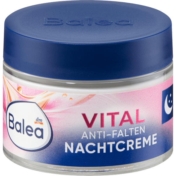 Nachtcreme Anti Falten Vital regenerierend Balea