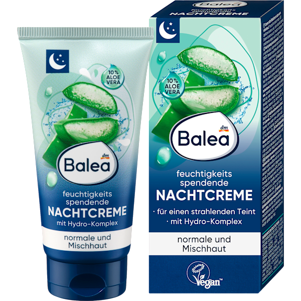 Nachtcreme feuchtigkeitsspendend Balea