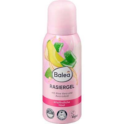 Balea Aloe Vera shaving gel, travel size, 75 ml