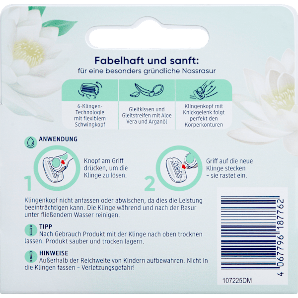 Rasierklingen Fabulous Balea