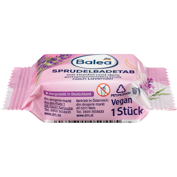  Sprudelbad Tabs Wellness 3fach Balea