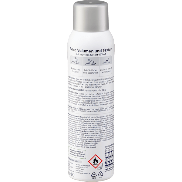 Styling Spray Volumenpuder Pure Styling Balea