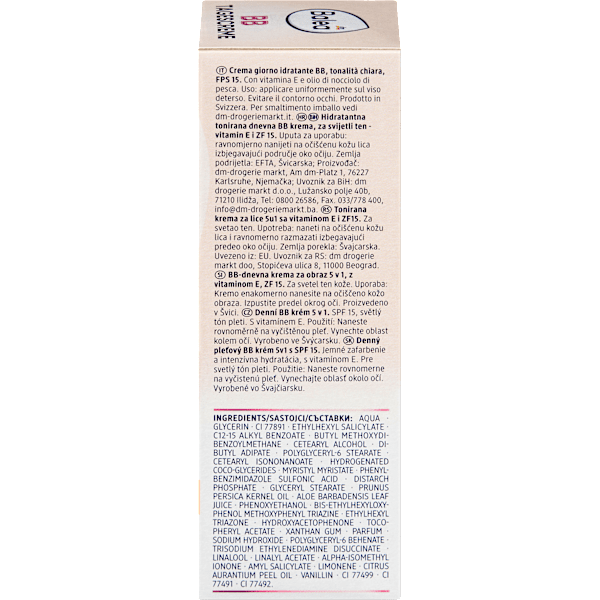 Tagescreme BB Creme Heller Hautton LSF 15 Balea