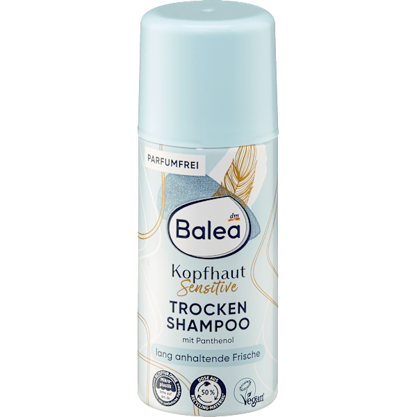 Trockenshampoo Kopfhaut Sensitive, Reisegröße Balea