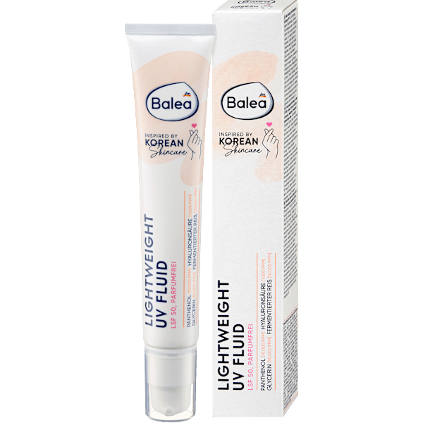 UV Fluid Ultra Lightweight LSF 50, korean skincare balea Balea