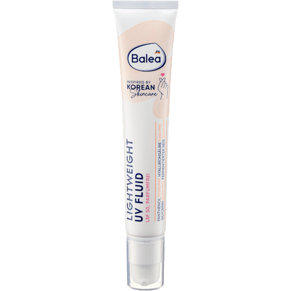 UV Fluid Ultra Lightweight LSF 50, korean skincare balea Balea
