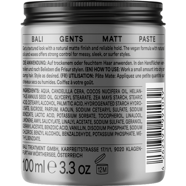 Matt Paste BALI GENTS