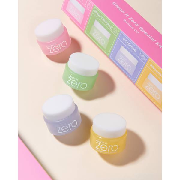Gesichtsreinigungsbalsam Cleansing Balm Original Clean it Zero Set 4tlg BANILA CO