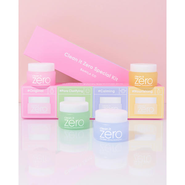 Gesichtsreinigungsbalsam Cleansing Balm Original Clean it Zero Set 4tlg BANILA CO