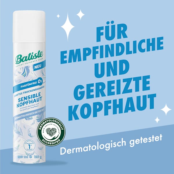 Trockenshampoo Sensible Kopfhaut Batiste