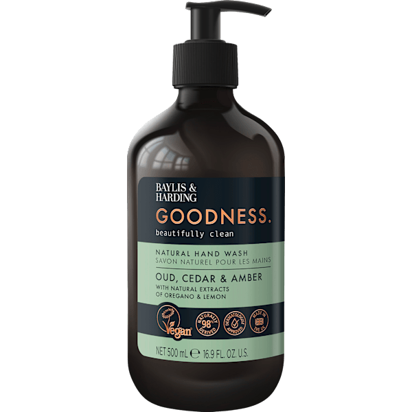 Flüssigseife Goodness Oud, Cedar & Amber Baylis & Harding