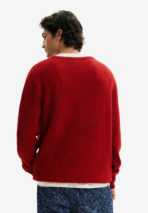 Desigual EMBROIDERED RIBBED