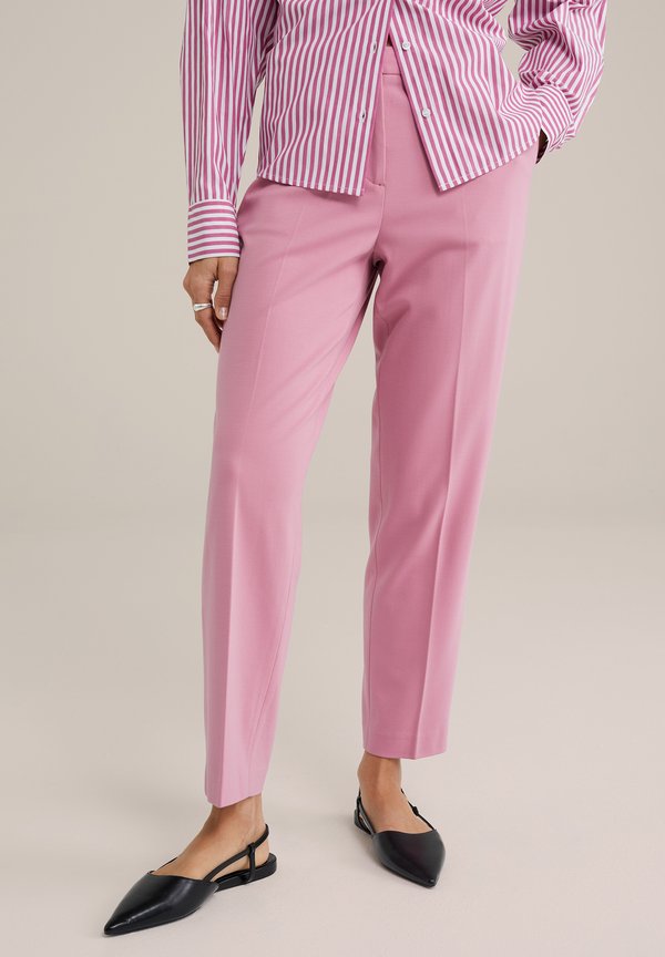 WE Fashion DAMES SLIM FIT PANTALON MET STRETCH