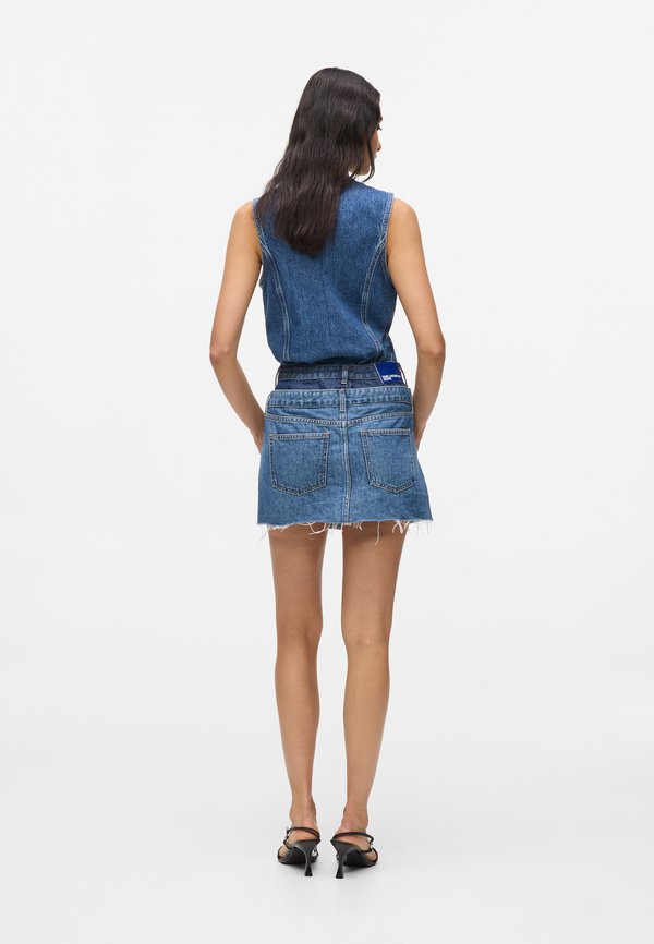 Karl Lagerfeld Jeans DUAL-LAYER DENIM MINI