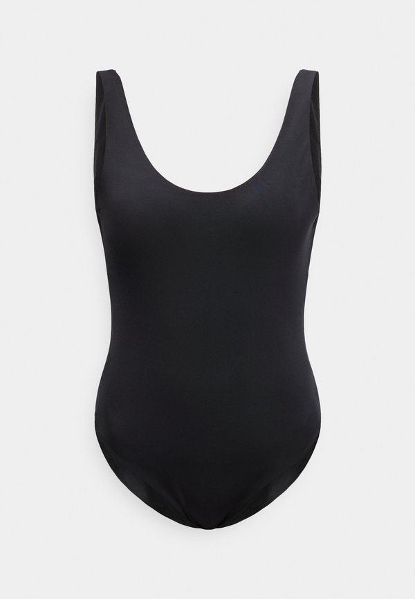 Calvin Klein Swimwear SCOOP BACK ONE PIECE ICON SWIM - Swimsuit - black