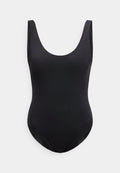 Calvin Klein Swimwear SCOOP BACK ONE PIECE ICON SWIM - Swimsuit - black
