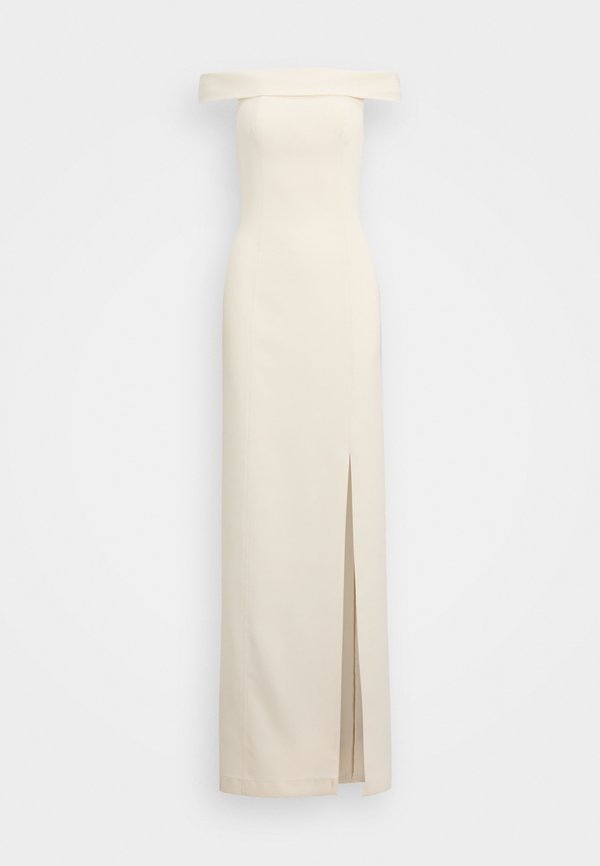 Lauren Ralph Lauren CREPE OFF-THE-SHOULDER GOWN