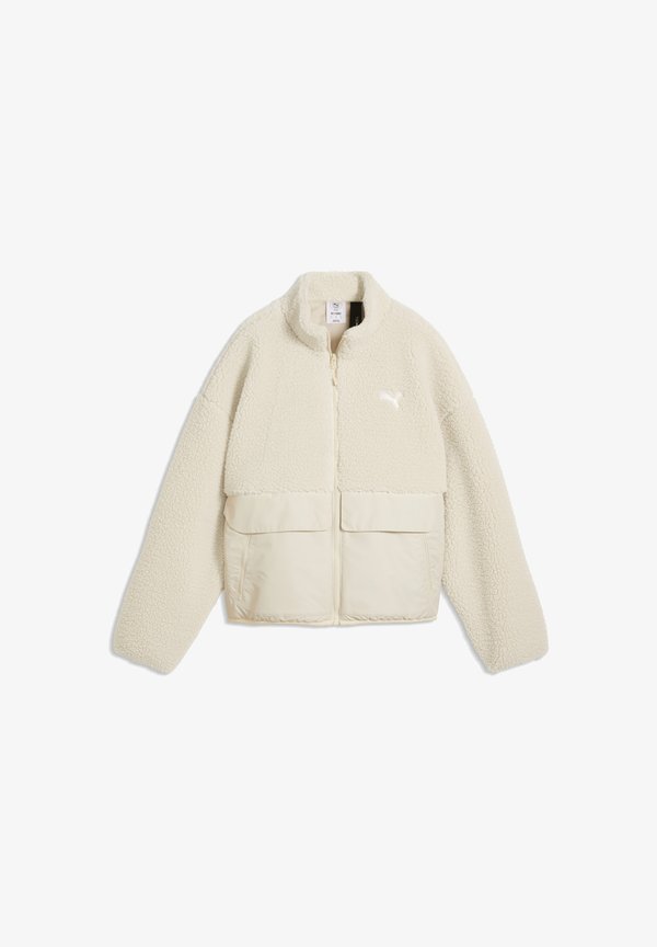 Puma RE:FIBRE SHERPA JACKET W - Fleece jacket - alpine snow