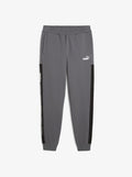 Puma AROUND THE BLOCK - Tracksuit bottoms - cool dark gray