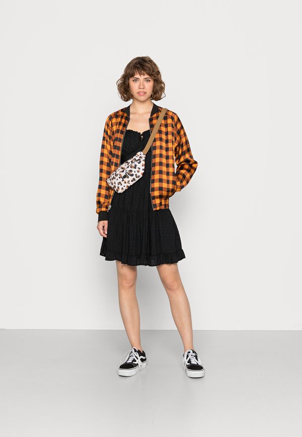 Hollister Co. BARE RUCHED BUST DRESS
