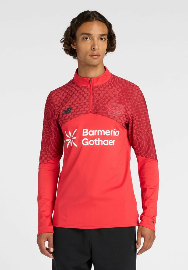 New Balance BAYER 04 MIDLAYER - Long sleeved top - scarlet