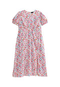 New Look Curves CURVES FLORAL PRINT MIDI