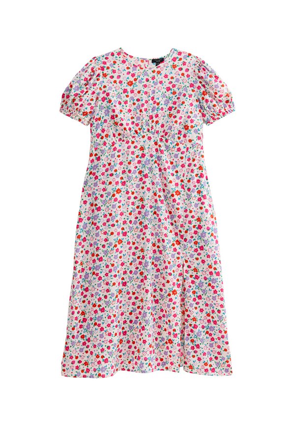 New Look Curves CURVES FLORAL PRINT MIDI