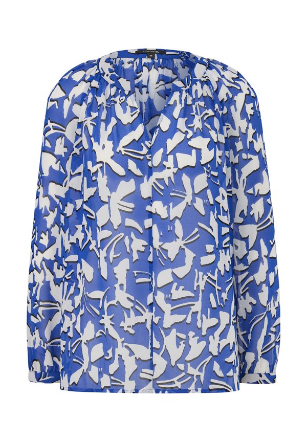 comma BLUSE AUS CHIFFON
