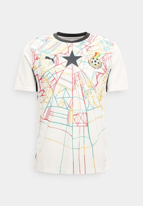 Puma GHANA FA HOME REPLICA  - Football jersey - white/black