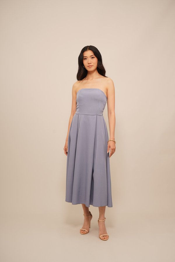 WAL G. LILIANNE BANDEAU MAXI DRESS