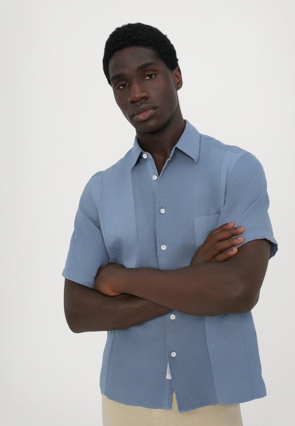 rag & bone DALTON PATCHWORK SHIRT
