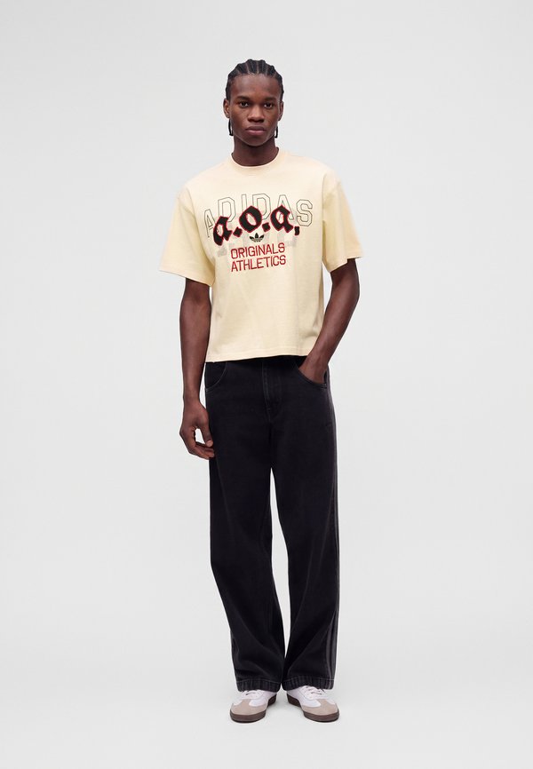 adidas Originals ORIGINALS GRAPHIC UNISEX - Print T-shirt - warm vanilla