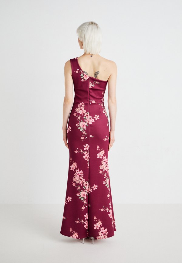 WAL G. WEDDING GIGI ONE SHOULDER MAXI