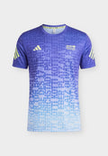 adidas Performance BER26 AOP TEE M - Sports T-shirt - dual indigo   crystal sky