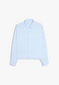 Bershka LONG SLEEVE SHIRT - Shirt - light blue
