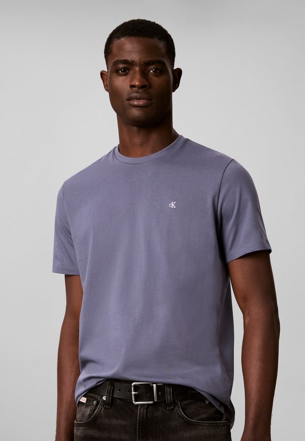 Calvin Klein Jeans CLASSIC MONOGRAM - Basic T-shirt - grisaille