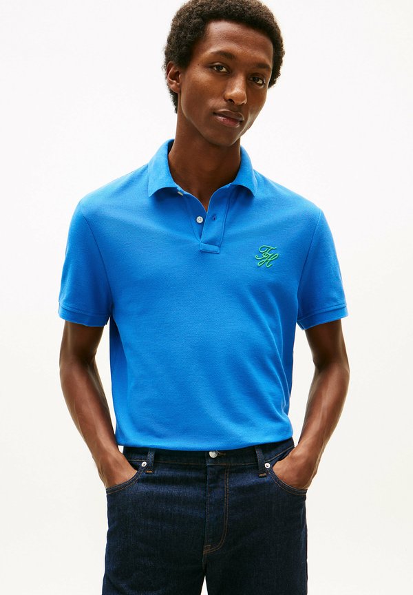 Tommy Hilfiger REGULAR FIT - Polo shirt - blue orbit
