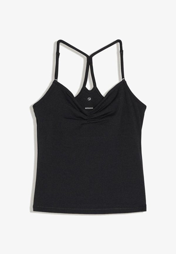 Bershka TOP - Top - black
