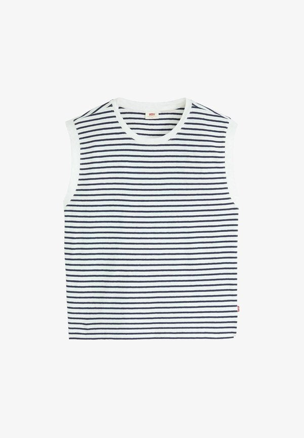 Levi's® BOXY FOREVER TRIBLEND. - Basic T-shirt - emmi stripe peacoat-0018